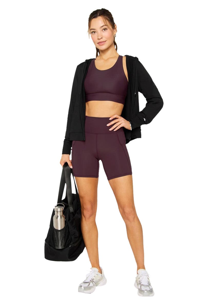 Fabletics Cloud Jersey Full Zip Hoodie, Alternate, color,