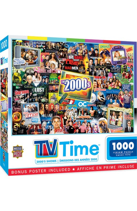 2000's Shows 1000 Piece Jigsaw Puzzle