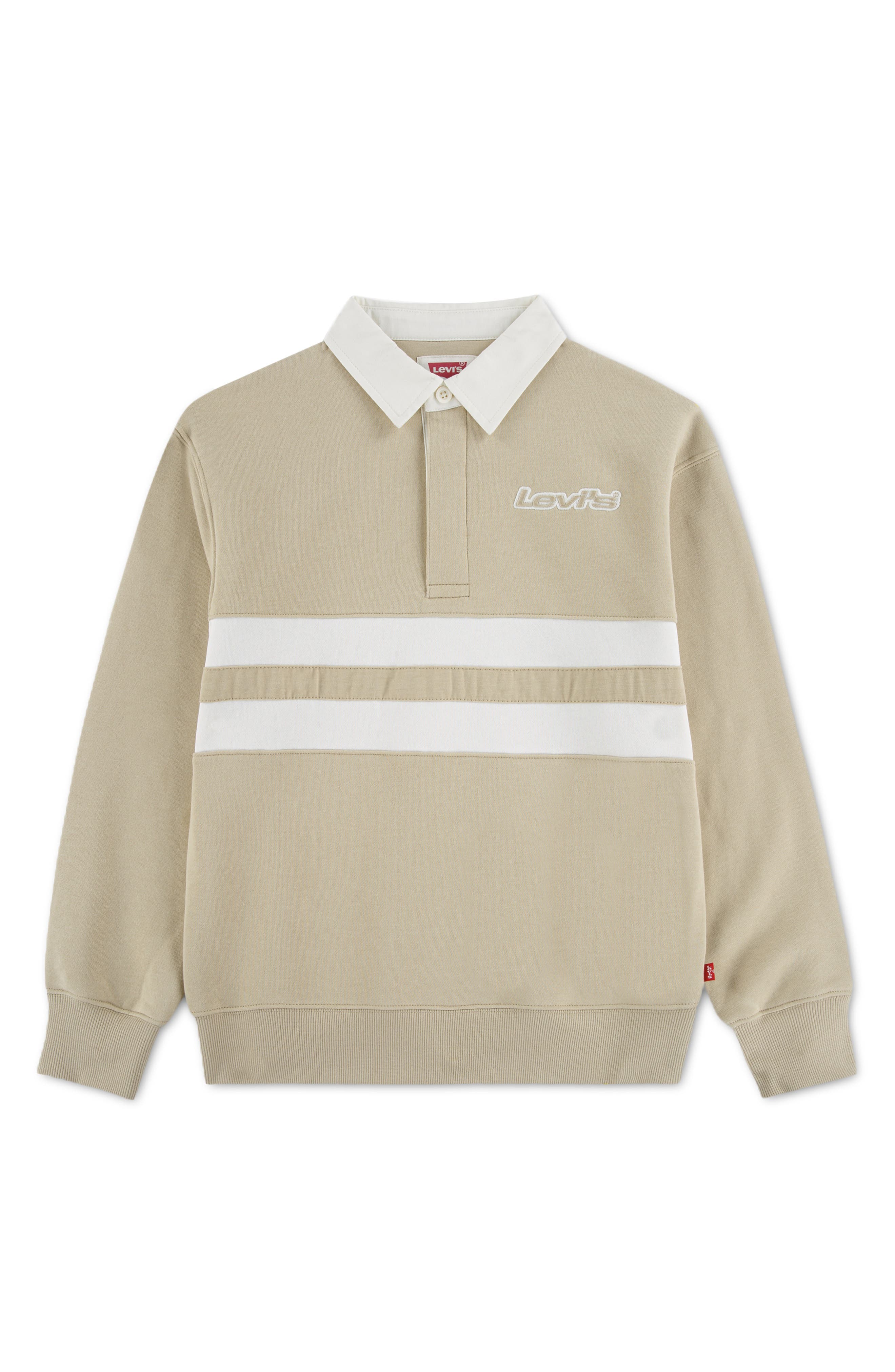 Kids' Striped Rugby Sweatshirt