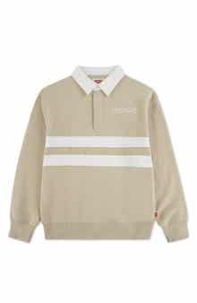 Kids' Striped Rugby Sweatshirt