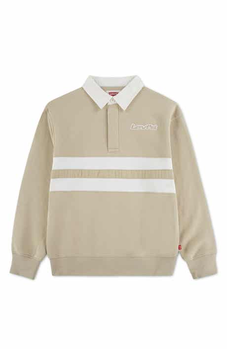 Kids' Striped Rugby Sweatshirt