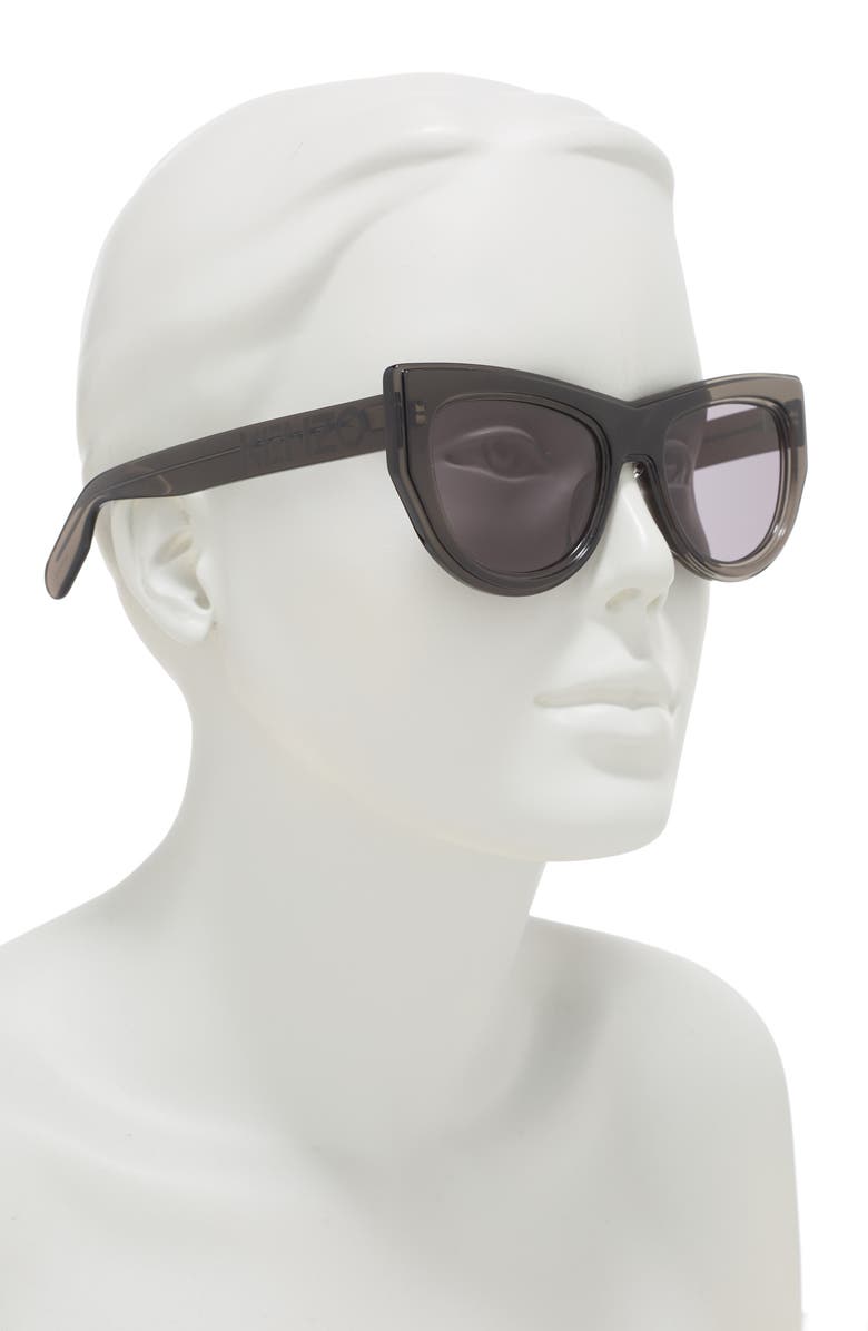 KENZO 53mm Cat Eye Sunglasses, Alternate, color,