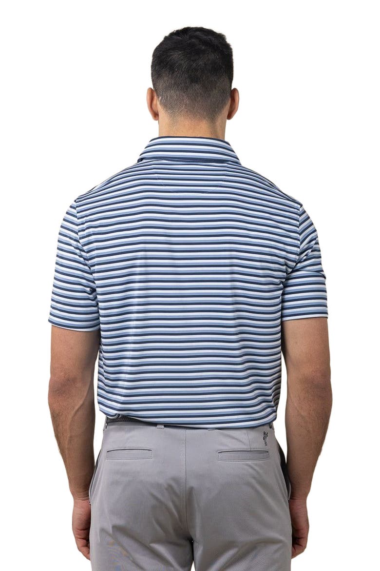 Ivy Stripe Polo, Alternate, color, Midnight