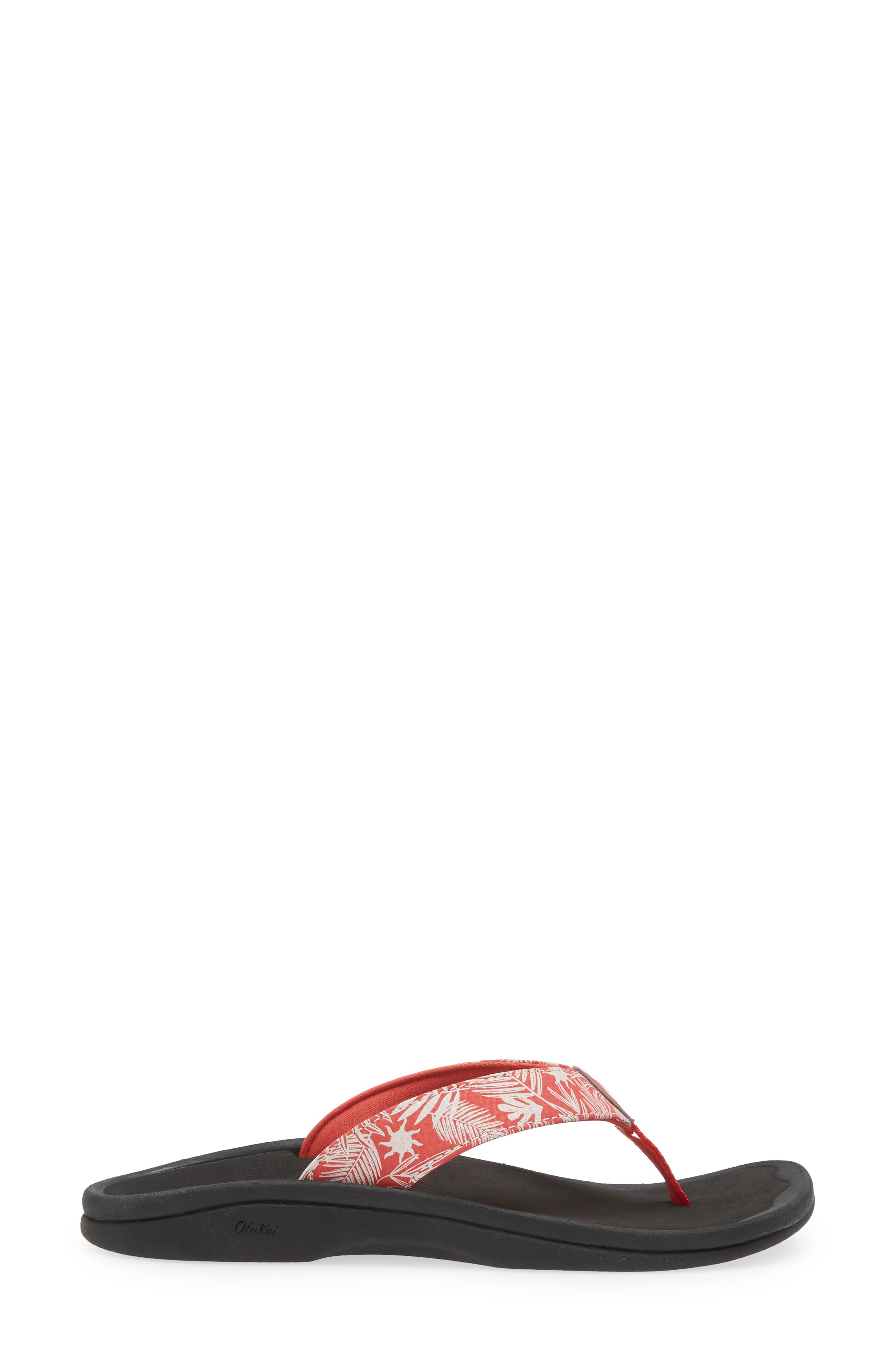 OluKai Ohana Flip Flop, Alternate, color, Black/ Black