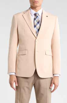 T.R. PREMIUM Slim Fit Cotton Blend Sport Coat