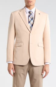 T.R. PREMIUM Slim Fit Cotton Blend Sport Coat