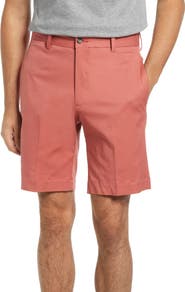 Berle Charleston Khaki Flat Front Stretch Poplin Shorts
