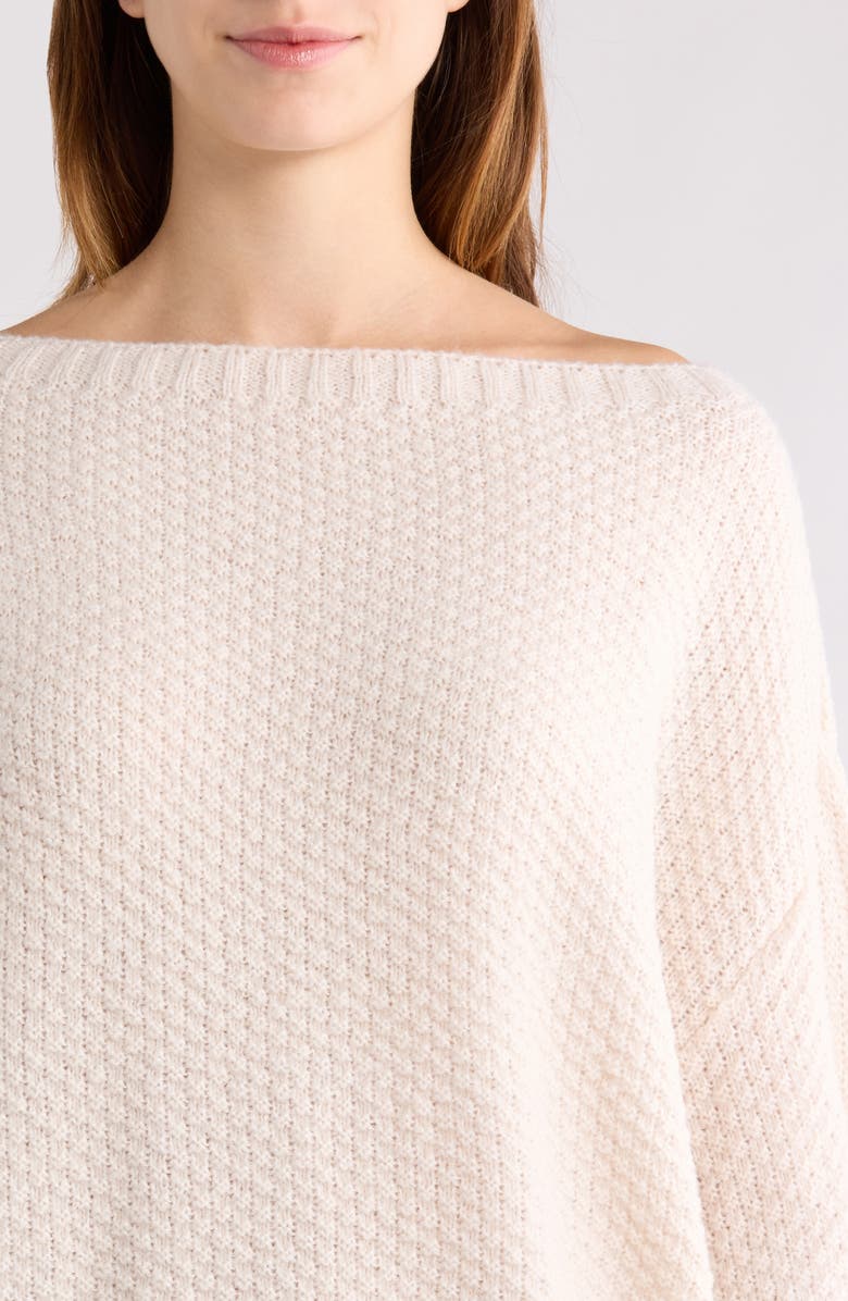 PacSun Wren Off the Shoulder Sweater, Alternate, color, Ivory