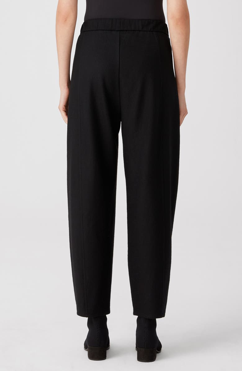 Eileen Fisher Pleated Wool Ankle Lantern Pants, Alternate, color, 