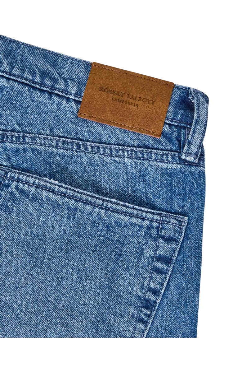 Robert Talbott Austin Selvedge 5-Pocket Pant, Alternate, color, Indigo Rinse