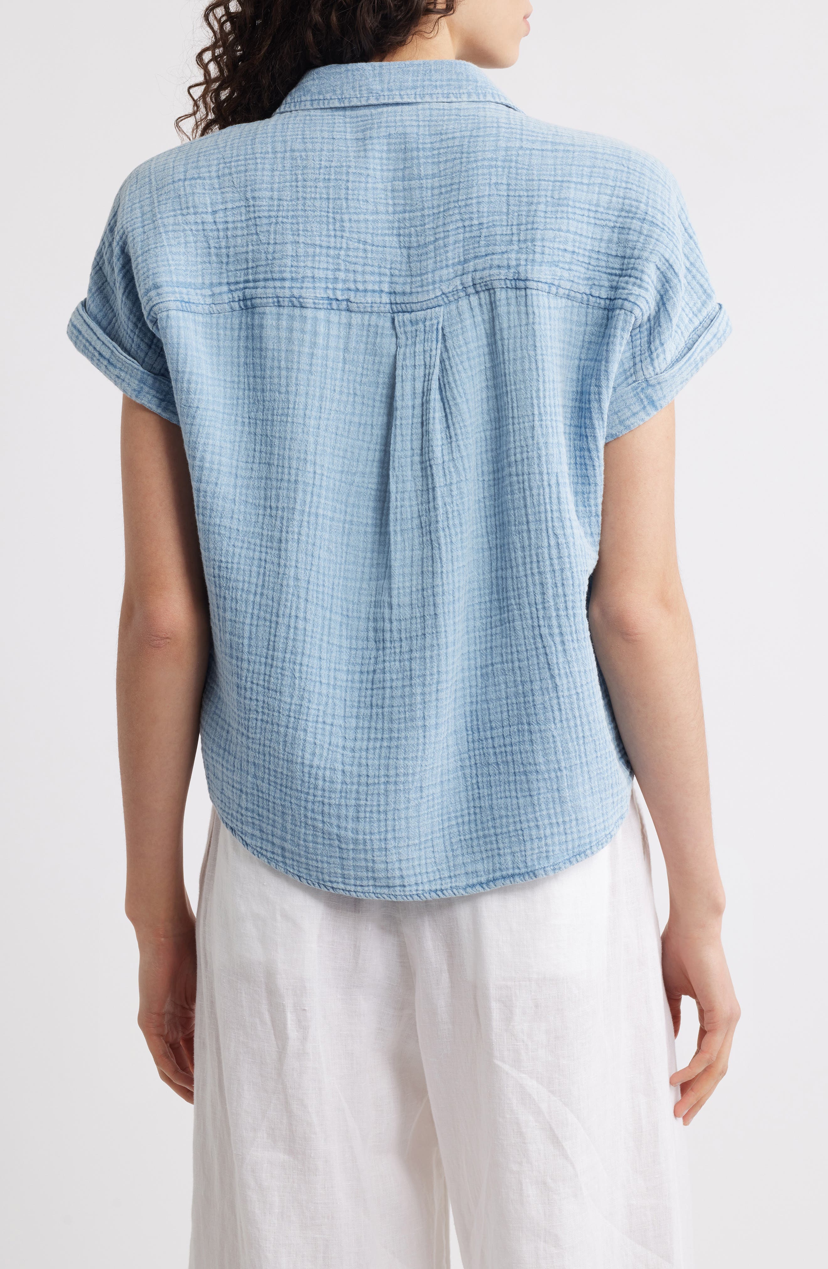 Rosalia Tie Front Cotton Top - image 2