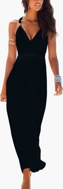 LASCANA Women's Sleeveless Maxi Dress