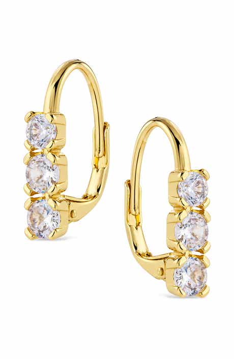 Cascading Crystal Drop Earrings