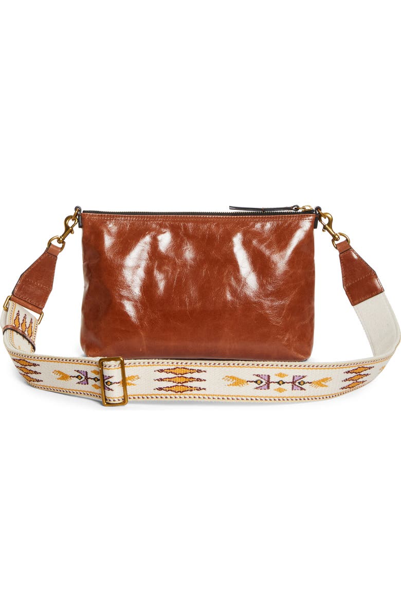 Isabel Marant Nessah Wardy Leather Shoulder Bag, Alternate, color,