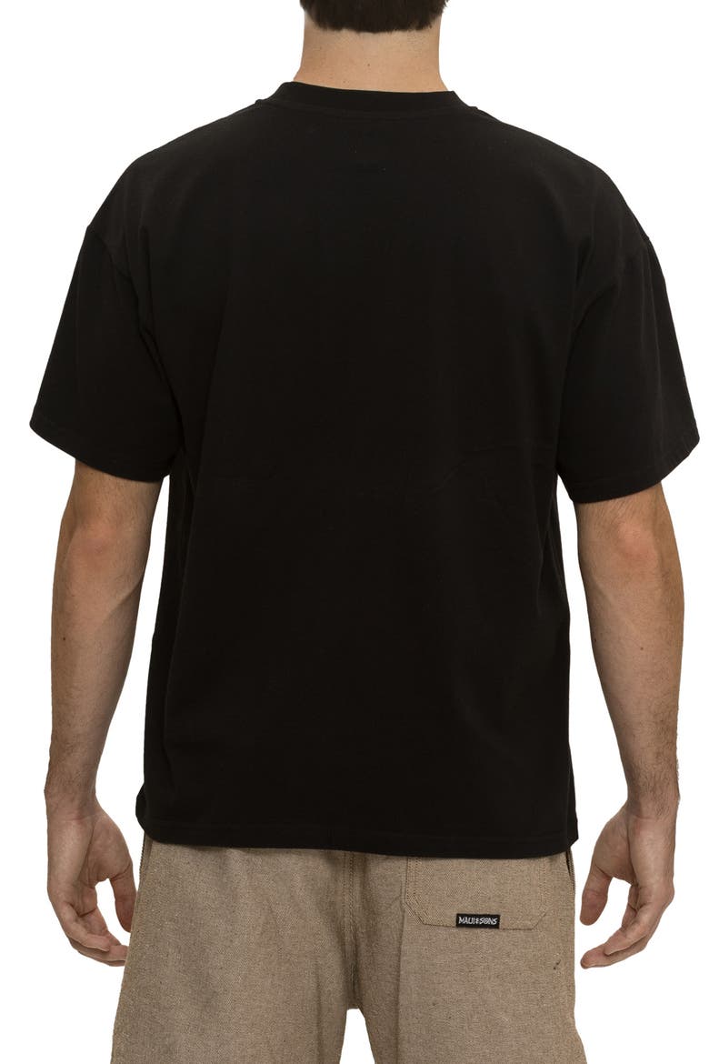 Horizon Graphic T-Shirt, Alternate, color, BLACK