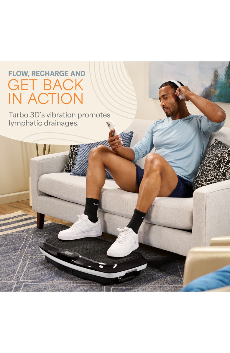 Lifepro Turbo 3D Vibration Plate Exercise Machine with Magnetic Acupoints, Alternate, color, 