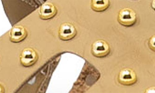 CHASE & CHLOE CHASE AND CHLOE KHARI STUDDED SLIDE SANDAL 