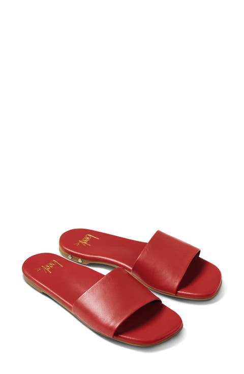 Women's Square Toe Flat Sandals | Nordstrom