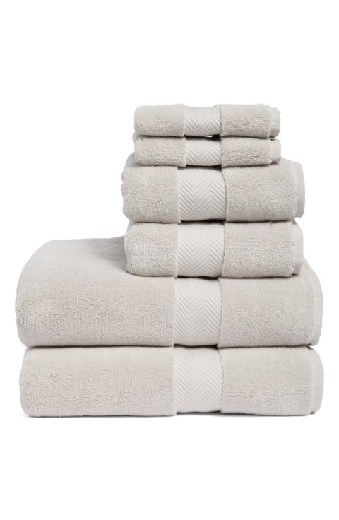 Organic Hydrocotton 6-Piece Towel Set $144 Value