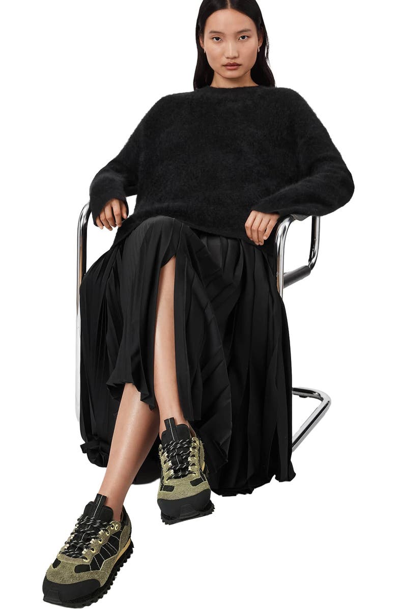 AllSaints Nevis Sneaker, Alternate, color, Khaki Green