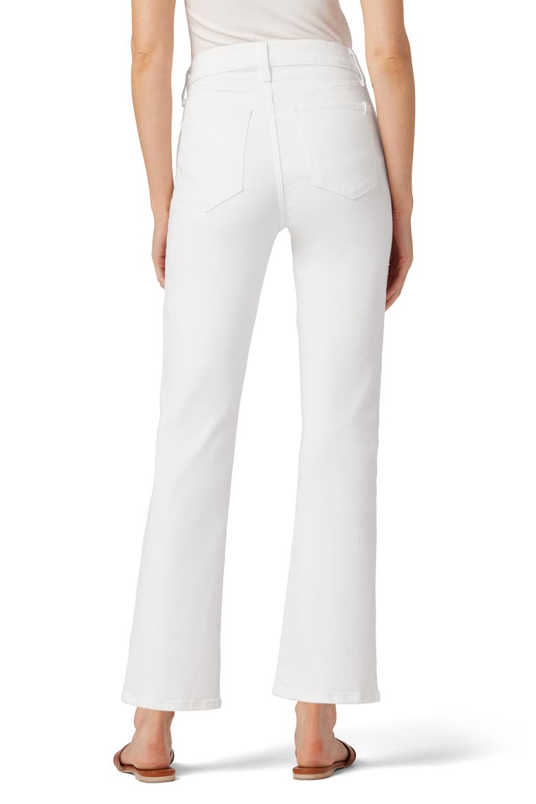 The Callie High Waist Ankle Bootcut Jeans, Alternate, color, WHITE
