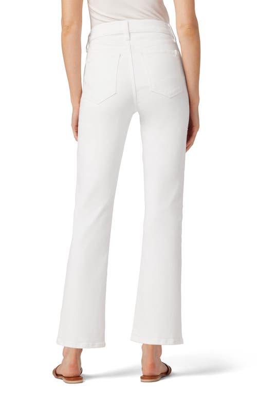 Joe's Jeans The Callie High Waist Ankle Bootcut Jeans In White