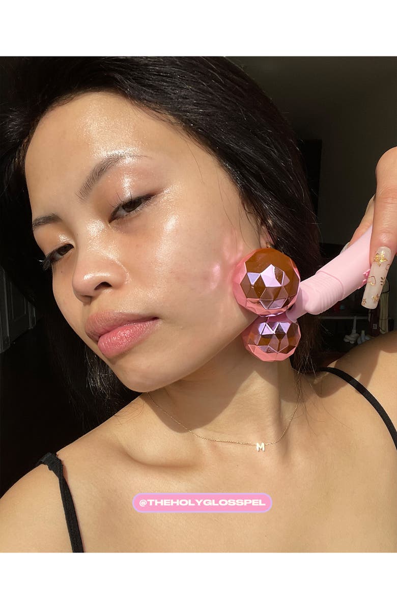 The Skinny Confidential Pink Balls Facial Massager, Alternate, color, Pink