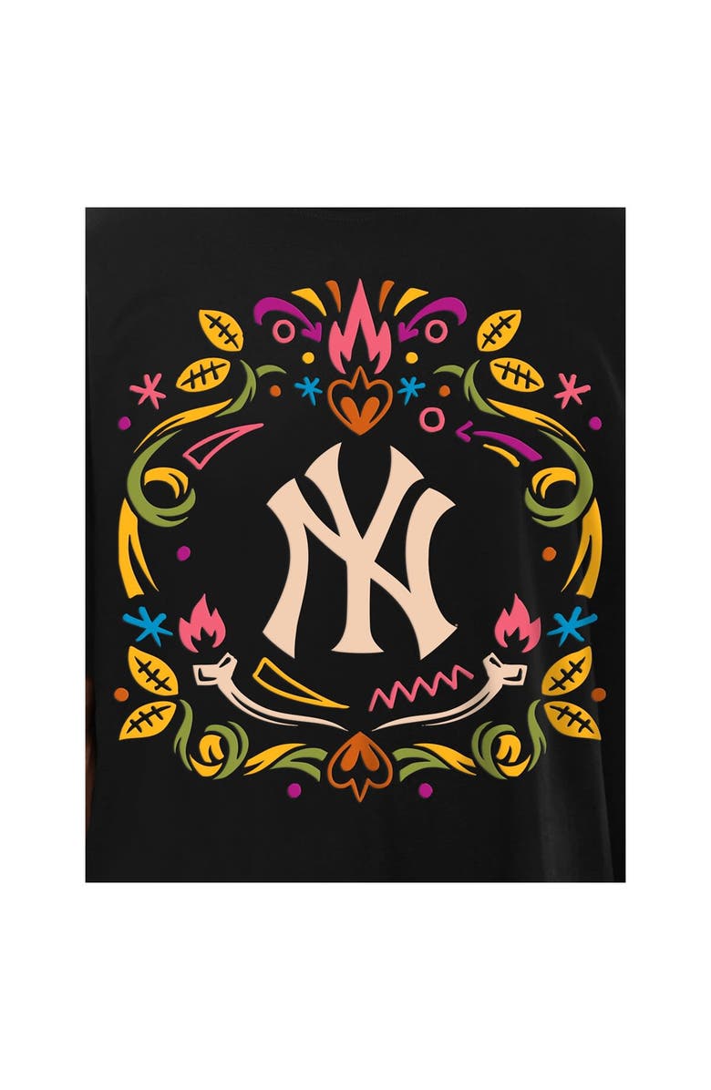 New Era Men's New Era Black New York Yankees Día de los Muertos T-Shirt, Alternate, color, Black