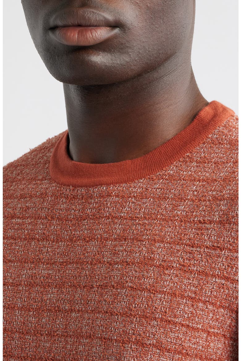 Jiordano Cotton Blend T-Shirt, Alternate, color, DARK ORANGE