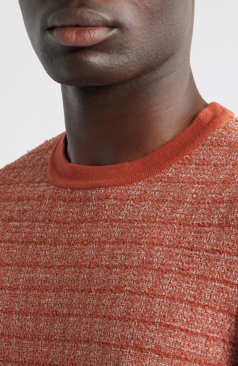 BOSS Jiordano Cotton Blend T-Shirt, Alternate, color, Dark Orange