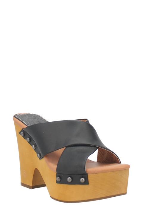 Driftwood Platform Wedge Sandal