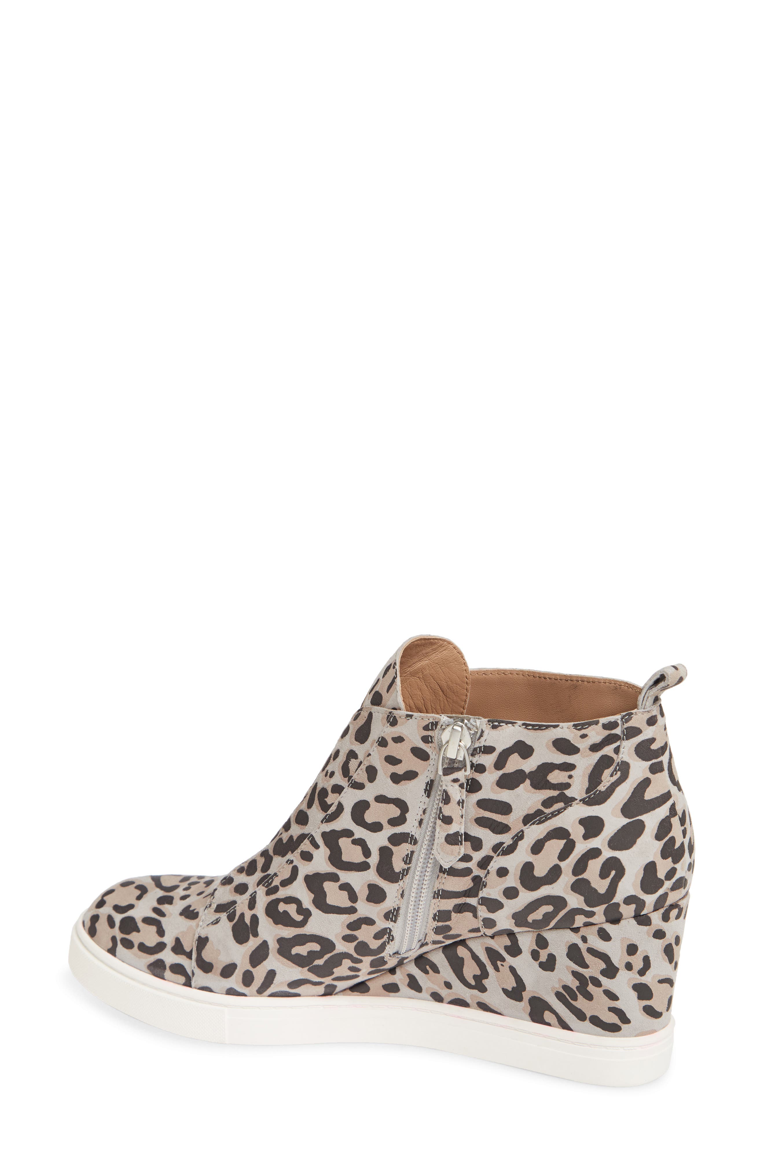 Felicia Wedge Sneaker, Alternate, color, GREY SUEDE
