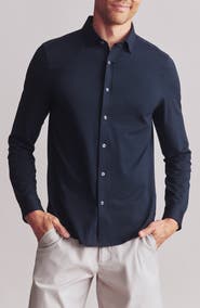 Rhone Commuter Seersucker Button-Up Shirt