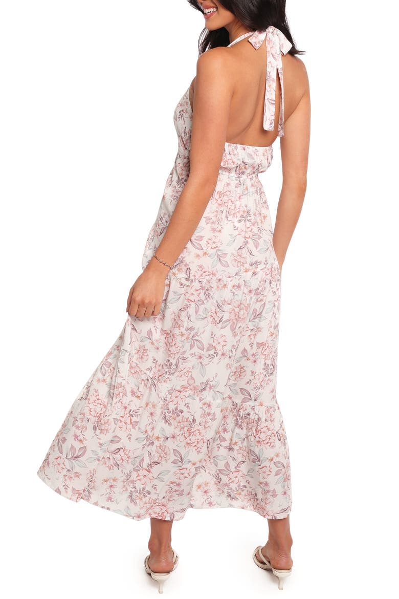 Kori Floral Cutout Maxi Dress, Alternate, color, FLORAL