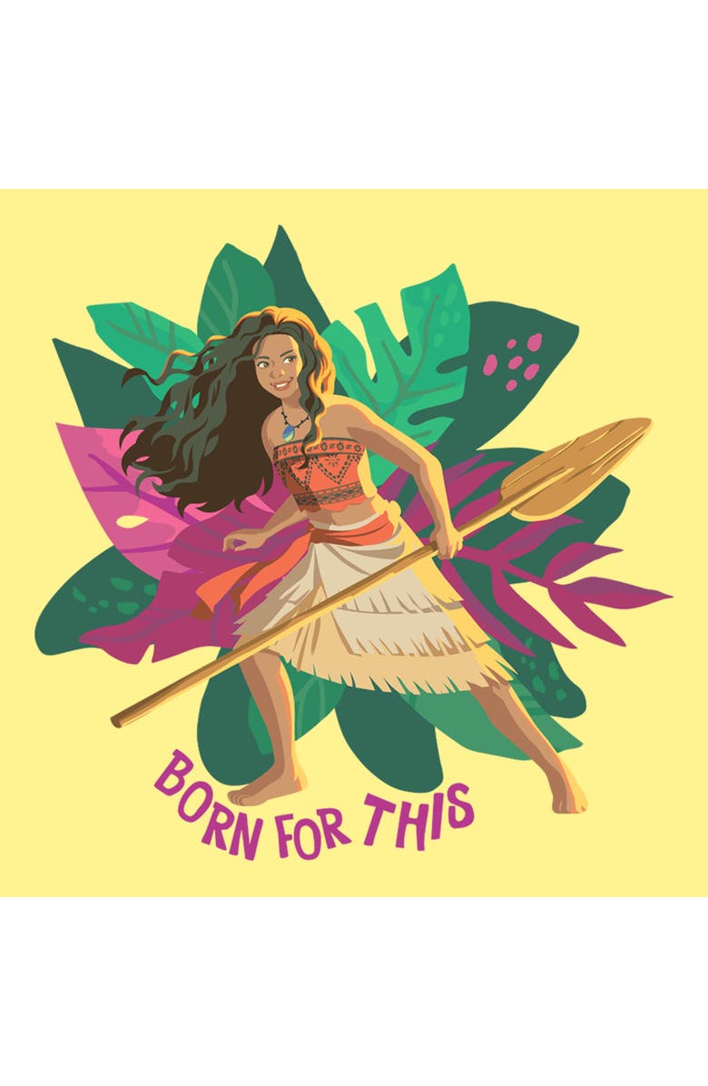 Moana Men's Moana Born For This Graphic T-Shirt, Alternate, color, Banana