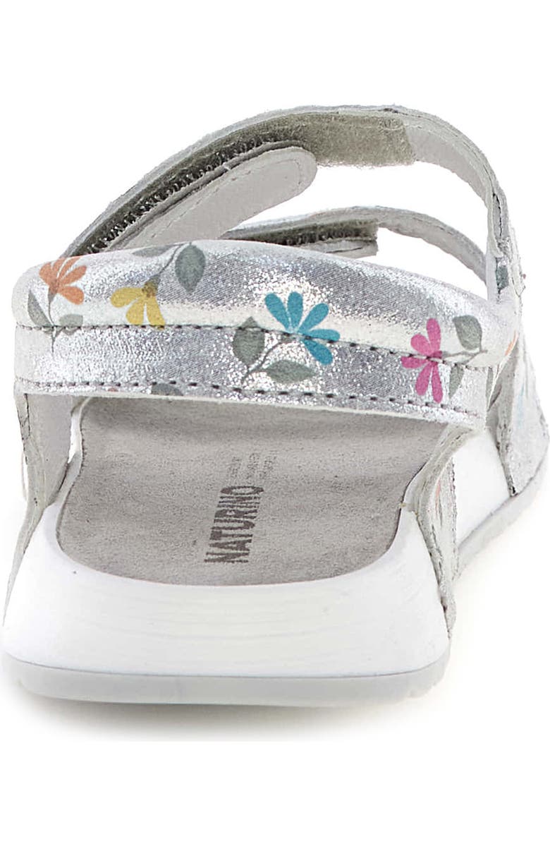 Naturino Kids' Salny Sandal, Alternate, color, Silver