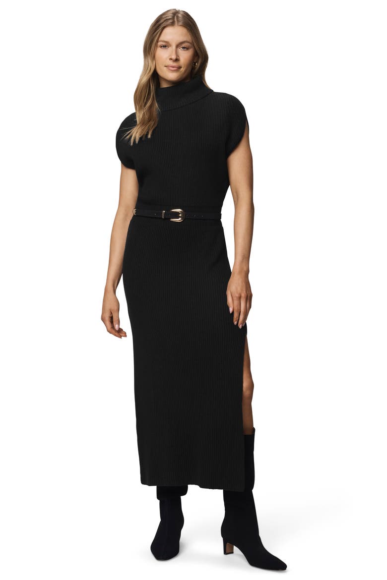 Marigold Maxi Sweater Dress, Alternate, color, BLACK