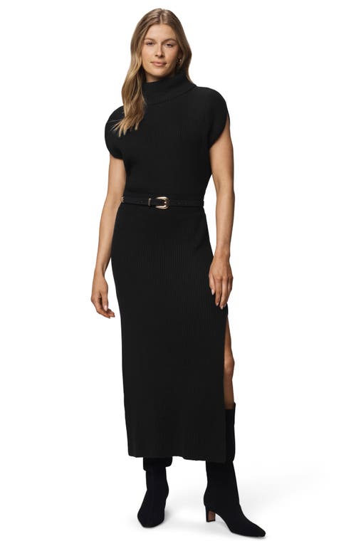 Splendid Marigold Maxi Sweater Dress In Black