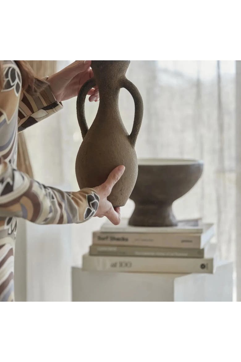 Amil Vase, Alternate, color, Brown