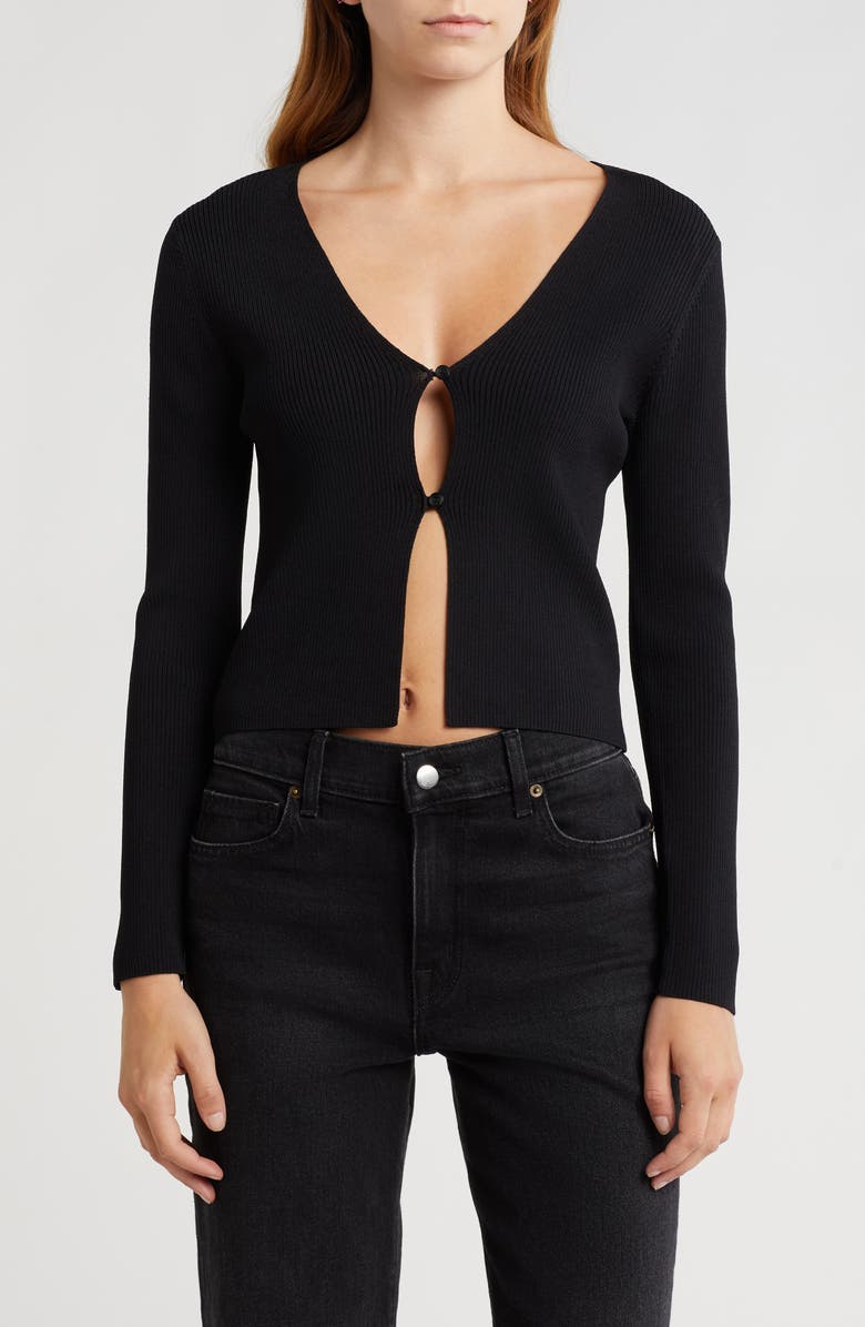 525 Jess V-Neck Cardigan, Main, color, 