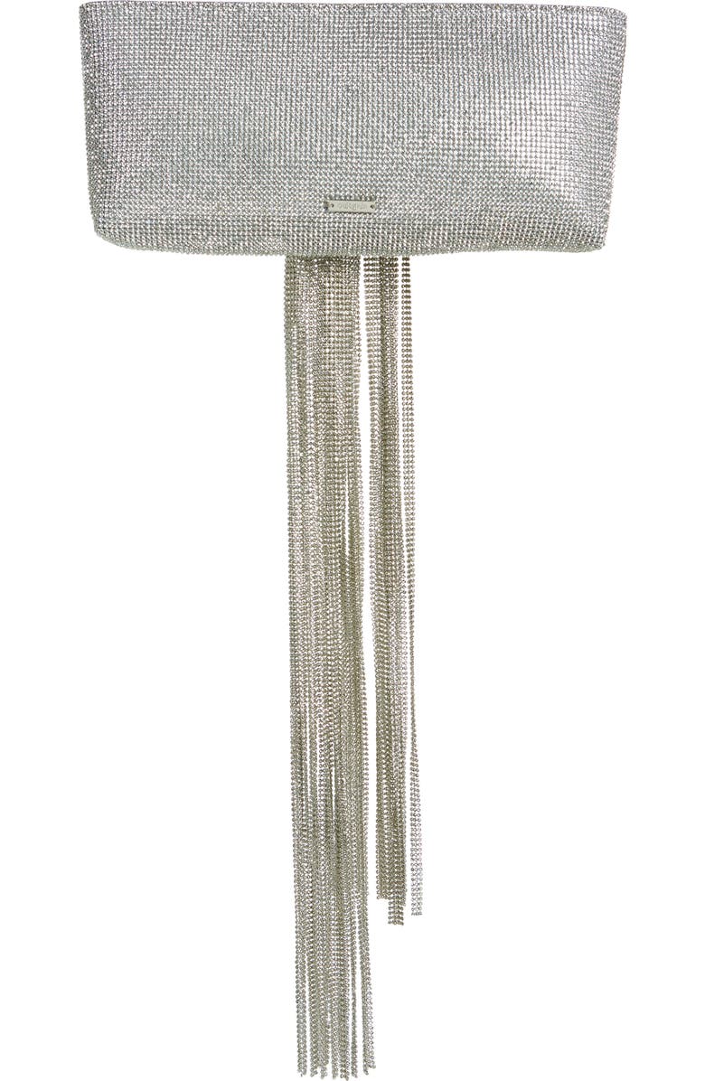 Cult Gaia Mini Banu Fringe Clutch, Alternate, color,