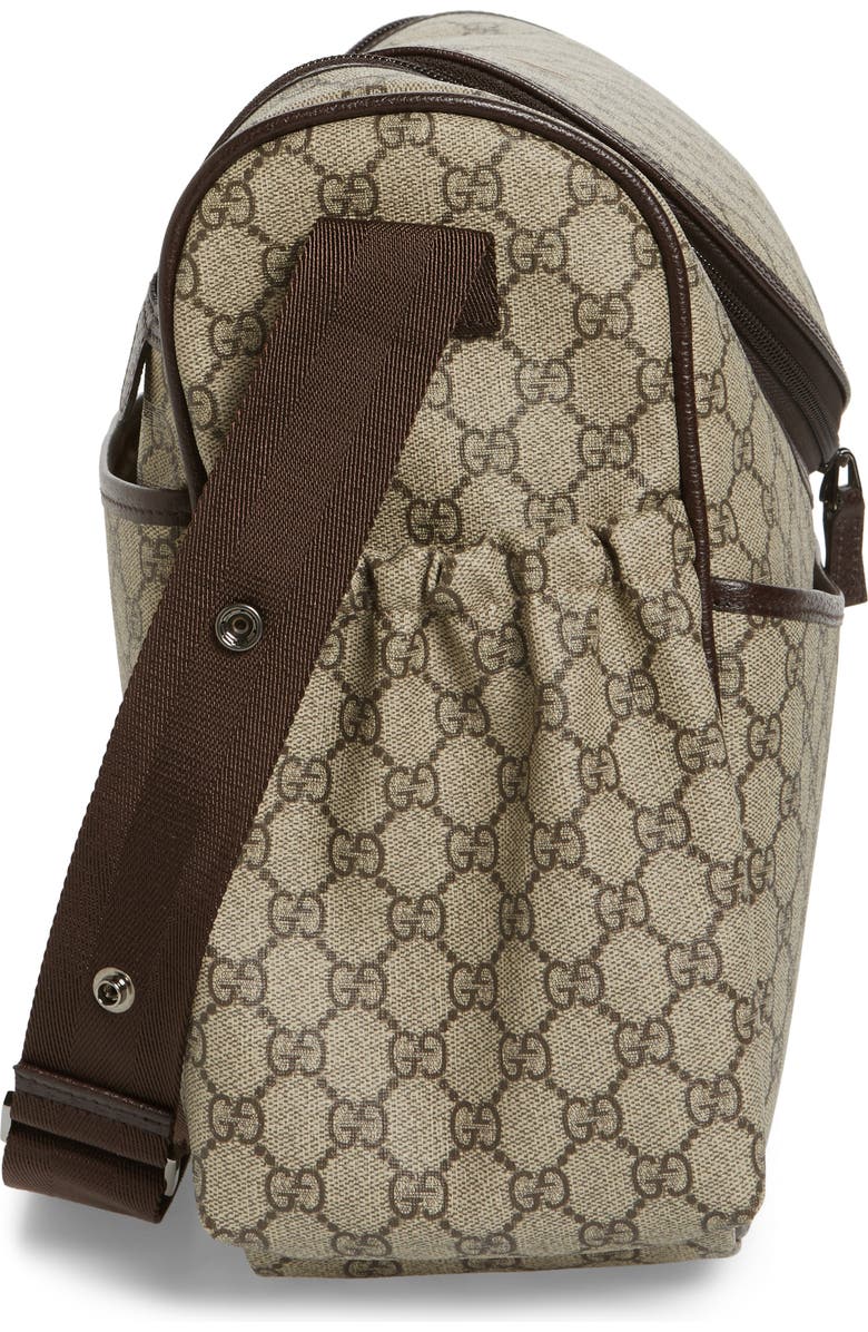 Gucci Double G Logo Diaper Bag, Alternate, color,