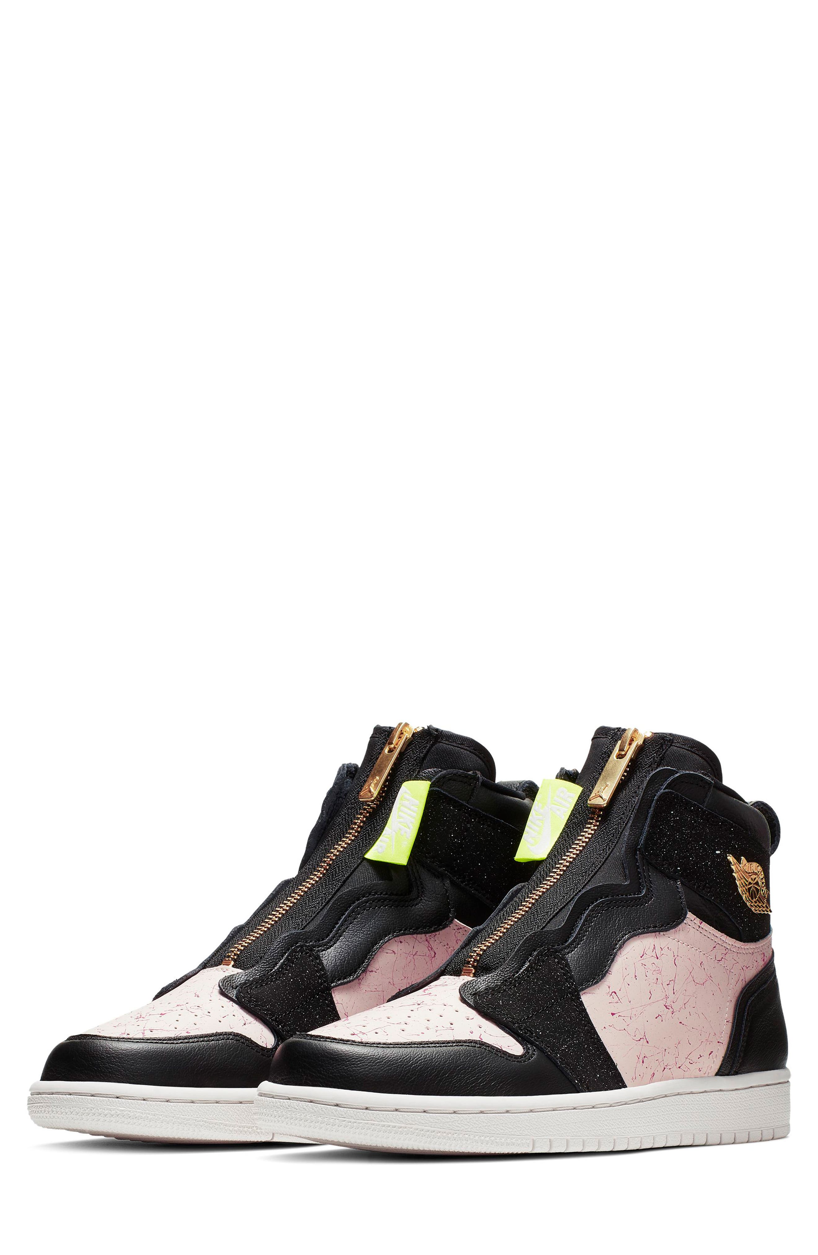 Nike Air Jordan 1 Zip High Top Sneakers, Main, color, 