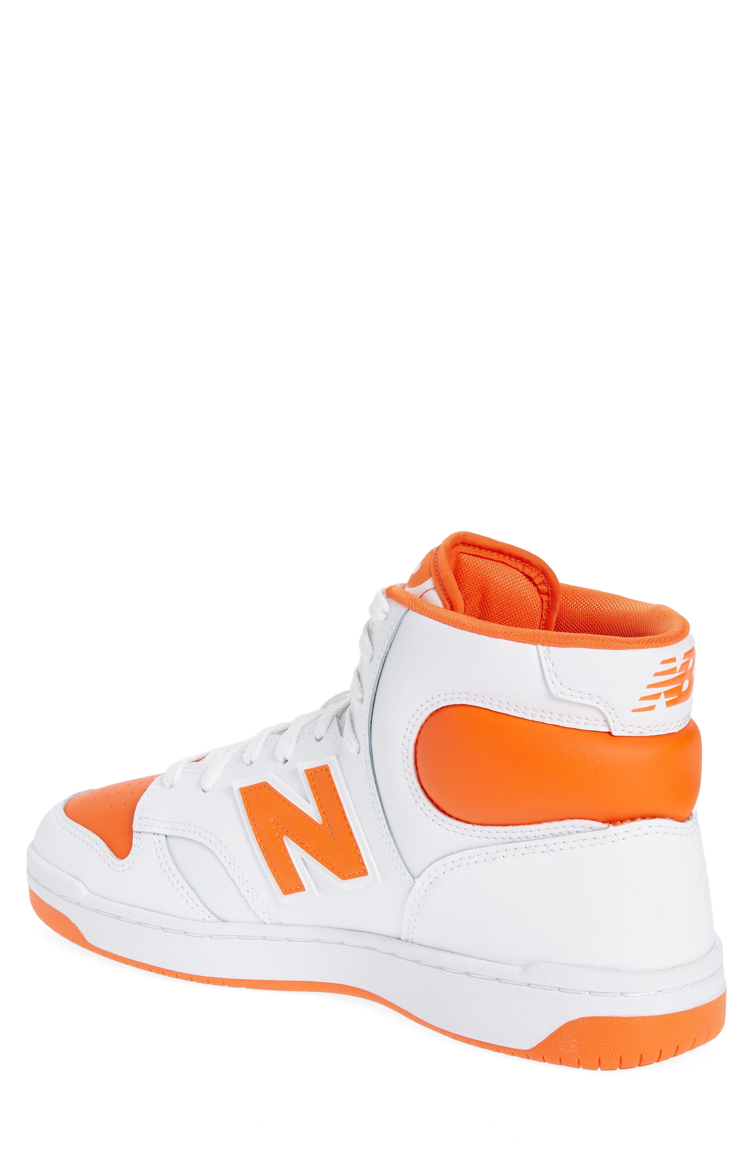 New Balance Gender Inclusive 480 High Top Basketball Sneaker, Alternate, color, 