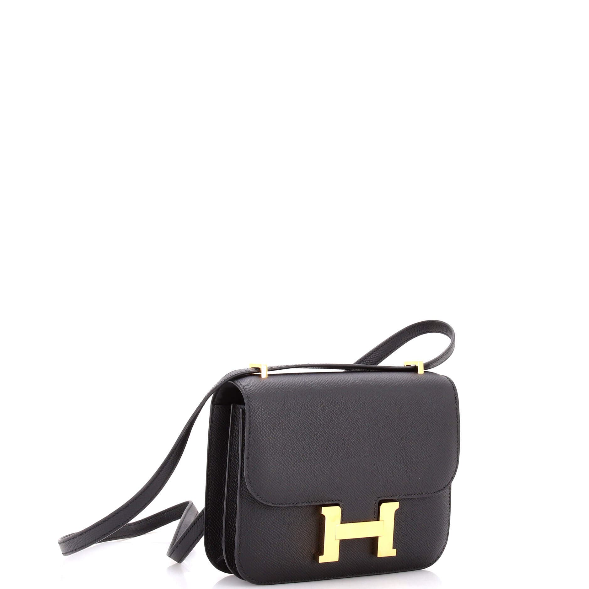 Pre-Owned Hermes Constance NM Bag Epsom 18, Alternate, color, Noir