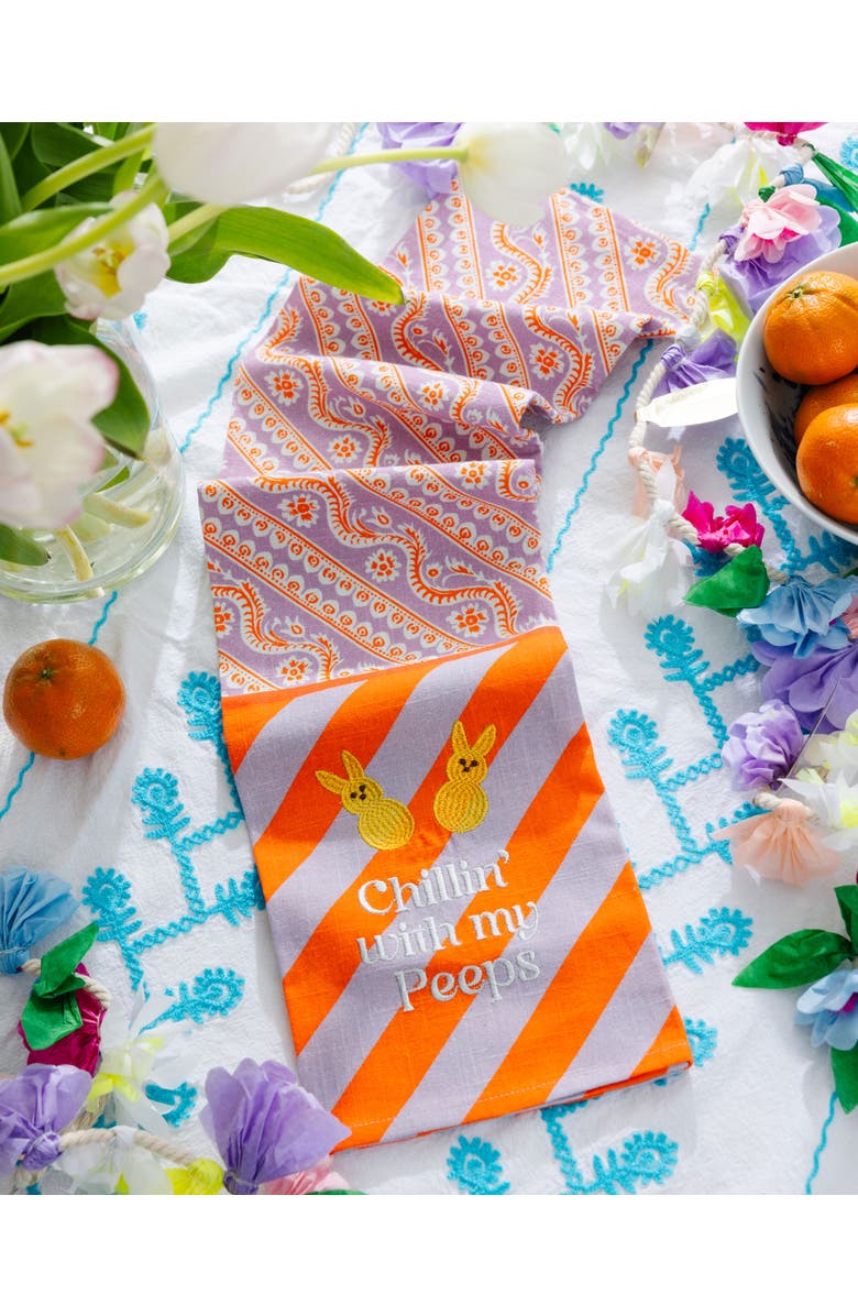 Furbish Peeps Dish Towel, Alternate, color, Peeps