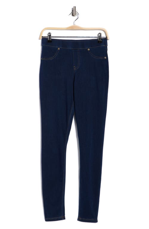 Hue Denim Leggings In Blue