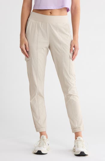 Yogalicious Trekki Commuter Outdoor Pants In Neutral