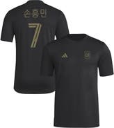 adidas Men's adidas Son Heung-Min Black LAFC Alternate Pre-Game T-Shirt