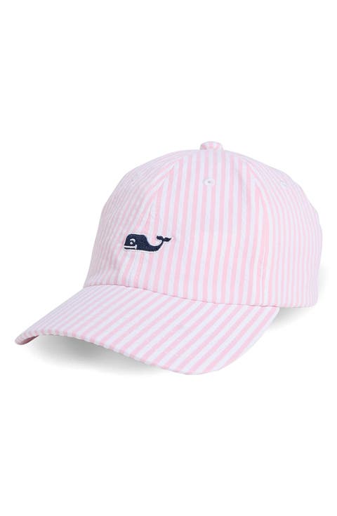 Kids' Harbor Seersucker Baseball Cap